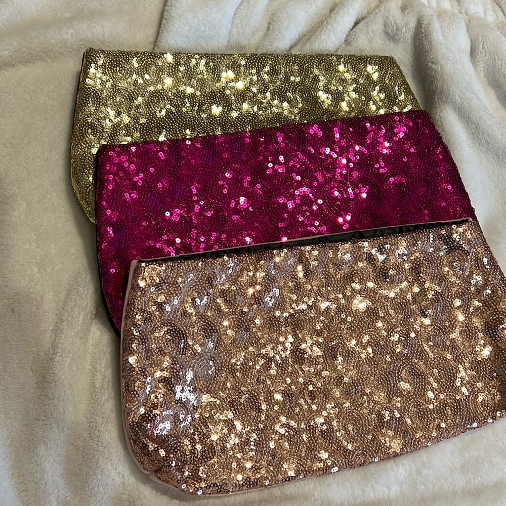 Sparkle clutch bag